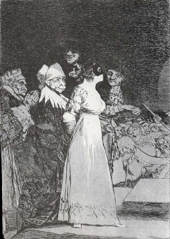 Francisco Goya El si pronuncian y la mano Alargan al primero que llega Germany oil painting art